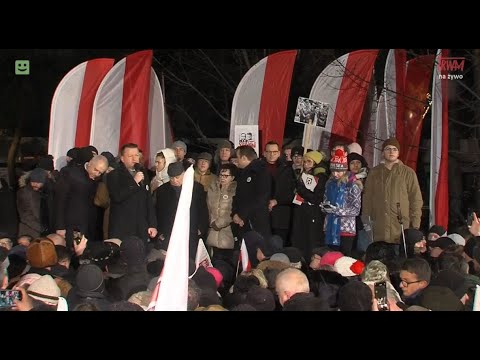 &quot;Protest Wolnych Polak&oacute;w&quot; - Mariusz Błaszczak