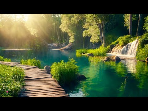 Soothing Music Along Beautiful Relaxing Nature Video, Healing Music, Stop Anxiety