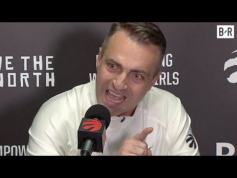 Raptors HC Darko Rajaković HEATED After Loss vs. Lakers