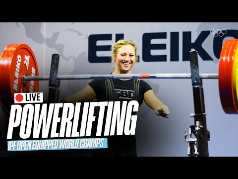 ?  LIVE World Open Equipped Powerlifting Championships | Women 57kg