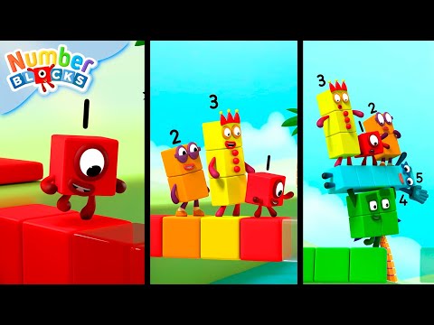 Pattern Palace and Summer Fun | Learn to Count | @Numberblocks