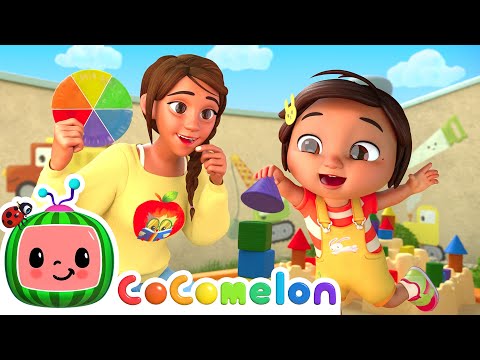 The Colors Song (with Nina) | CoComelon Nursery Rhymes &amp; Kids Songs