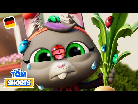 🥕 Garten befallen (Fiese kleine K&auml;fer 2) 🐞 &ndash; Talking Tom Shorts (S2 Folge 36)