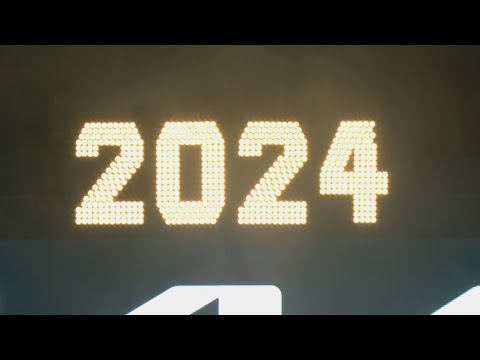 Times Square 2024 Ball Drop in New York City: full video