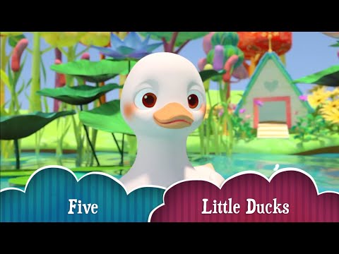 Five Little Ducks | The BEST Educational Video for kids and Toddlers