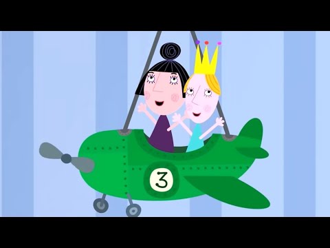 Ben and Holly's Little Kingdom | Airplane RIDE!! | Cartoon For Kids