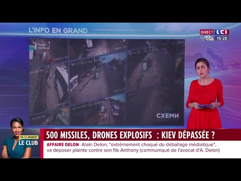 500 missiles, drones explosifs : Kiev d&eacute;pass&eacute;e ?