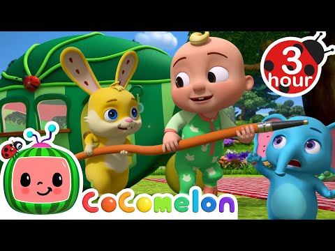 The Clean and Shiny Bus Wash Song + More | Cocomelon - Nursery Rhymes | Fun Cartoons For Kids