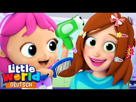 Mein Sch&ouml;nheitssalon | Kinderlieder f&uuml;r Kleinkinder | Little World Deutsch