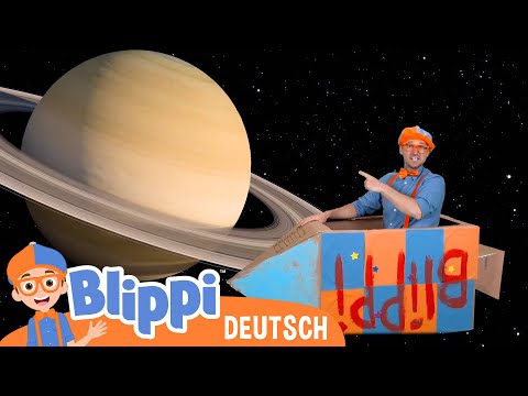 Blippi erforscht das Sonnensystem | Blippi Deutsch | Abenteuer und Videos f&uuml;r Kinder