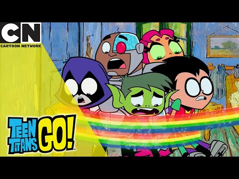 Teen Titans Go!  | Into Art | Cartoon Network UK