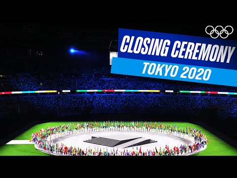 The Tokyo 2020 closing ceremony! | Full replay