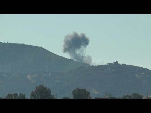 Smoke billows after Israeli strikes on southern Lebanon | AFP