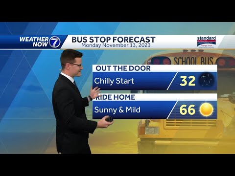 Another mild Monday on tap