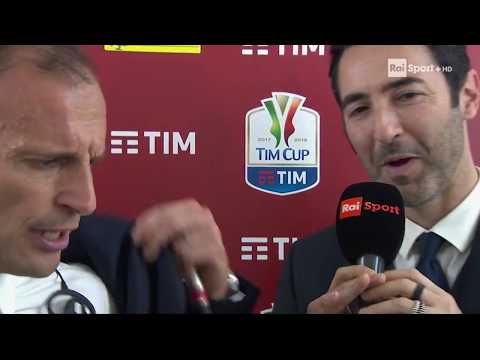 ALLEGRI INCAZZATO NERO contro SCONCERTI: &quot;VI ASPETTO LI', IMPARATE A FARE DOMANDE&quot; - Juve-Milan 4-0