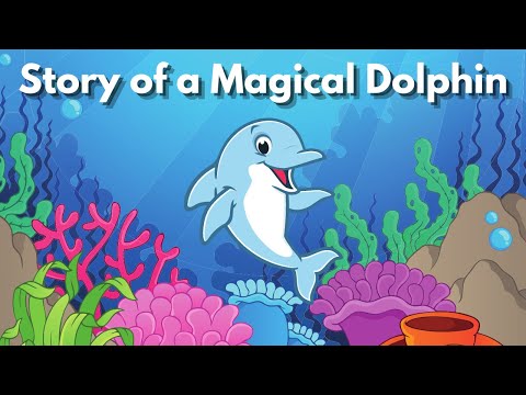 Learn English through story | Story of a Magical Dolphin For Kids