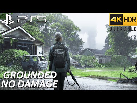 The Last of Us 2 PS5 Aggressive &amp; Stealth Gameplay - HILLCREST ( GROUNDED / NO DAMAGE ) | 4K/60FPS .