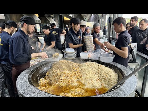 Super-tasted Uzbek national pilaf l Unrepetable taste and unique custom