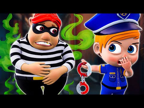 Don't Eat Wild Fruit 🍉🍇🍓 | Baby Police Series | New✨ Funny Nursery Rhymes &amp; Good Habits For Kid