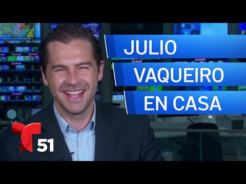 Presentador Julio Vaqueiro habla de su esposa y tres hijos