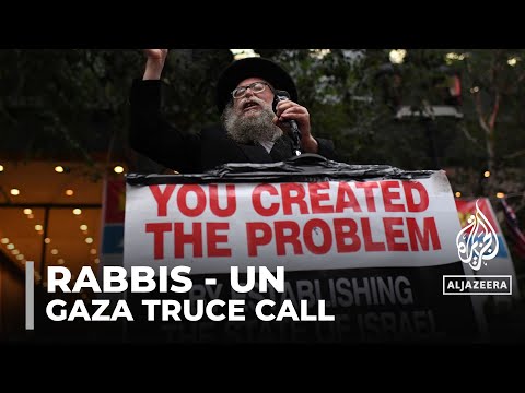 Rabbis call for truce in Gaza: Protesters occupy UN security council chamber