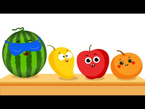 Ten Little Fruits Song + More Nursery Rhymes &amp; Kids Songs by 