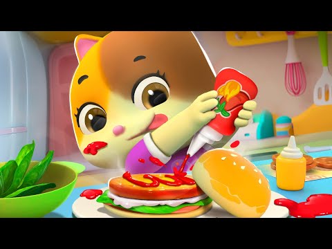 Baby Creates New Recipes | Yummy Food for Kids | Learn Food | Nursery Rhymes | Kids Songs | BabyBus