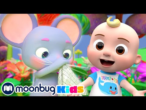 The Sneezing Song! | CoComelon One Hour Sing Along | Learn ABC 123 | Fun Cartoons | Moonbug Kids