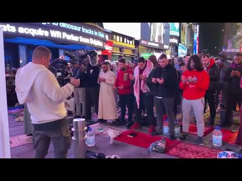 Taraweeh Prayers Times Square NewYork March 2023