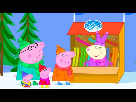 Esquiar nas montanhas | Peppa Pig Portugu&ecirc;s Brasil Epis&oacute;dios Completos