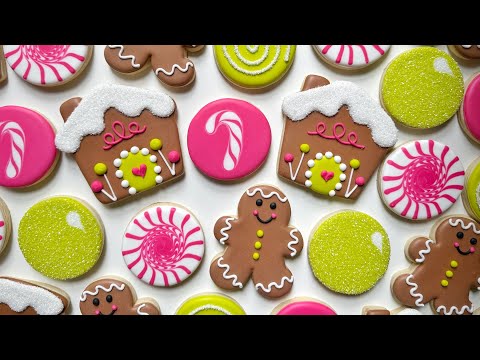 The Sweetest Decorated Gingerbread Cookies ~ Satisfying Cookie Decorating