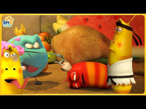 Larva Cartoon New compilation: Green Friend | SMToon Larva