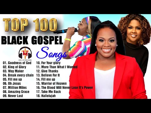 Top 100 Greatest Black Gospel Songs Of All Time Collection With Lyrics 🎵 Greatest Black Gospel Songs