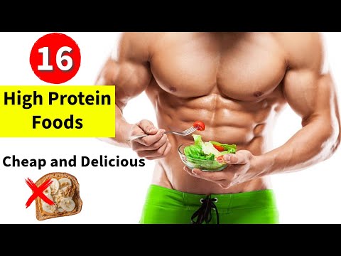 High Protein Healthy Foods | Eat these 16 High Protein Foods for Muscle Growth and Fat Loss