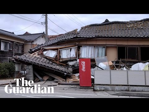 Strong earthquakes hit Japan's west coast