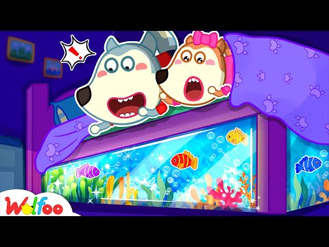 Wolfoo Turned His Bed into a Fish Tank 🐟! Funny Stories for Kids | Wolfoo Family