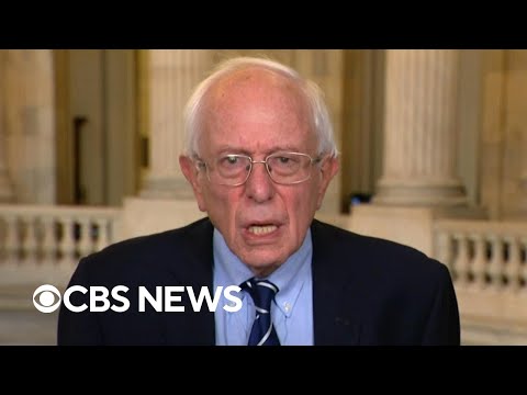 Bernie Sanders discusses Vermont shooting, Israel-Hamas war