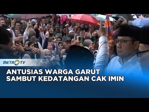 Berita Pemilu - Cak Imin Sowan ke Pondok Pesantren di Garut