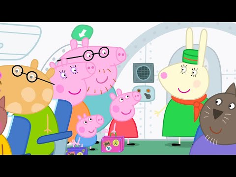 Flying To Italy ✈️ | Peppa Pig Full Episodes