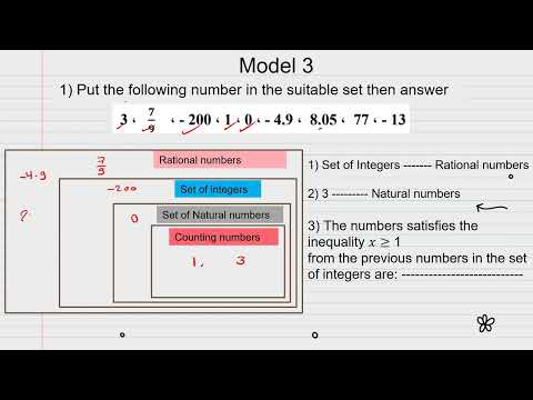 Model3 grade 6, 1st term math مهام ادائية النموذج الثالث