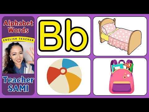 Letter Bb | Words, Spelling and Writing | Teacher Sami