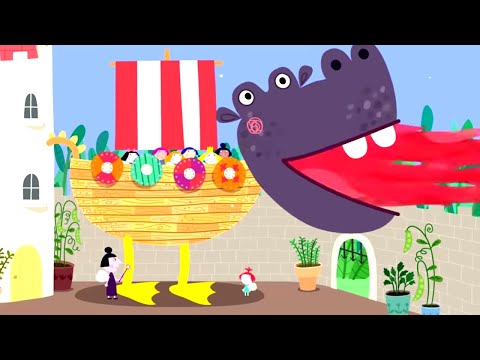 Ben and Holly&rsquo;s Little Kingdom | Villainous Vikings and Hungry Hungry Hippos | Kids Videos