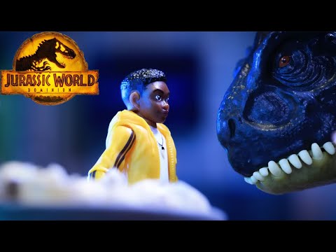 Darius Comes Face-toFace with the Scorpios Rex! 😱 | Jurassic World | Mattel Action!