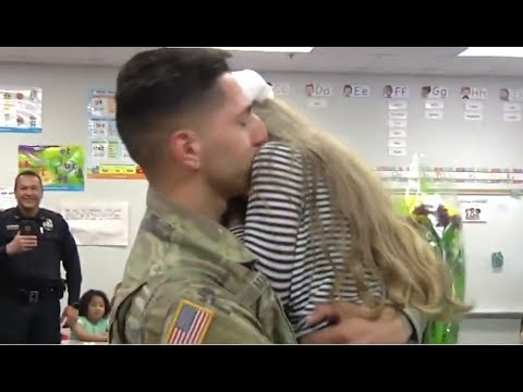 VIDEO: NC dad deployed for 3 years surprises daughter