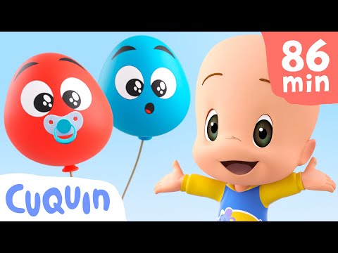 Learn colors with Cuqu&amp;iacute;n and his Baby Balloons  ? Educational videos for children