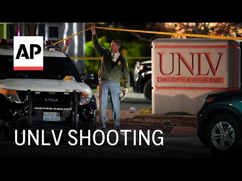 UNLV shooting: Las Vegas police kill gunman who killed three people and critically wounded a fourth