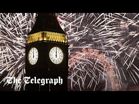 London rings in 2024 with spectacular fireworks display | New Year's Eve