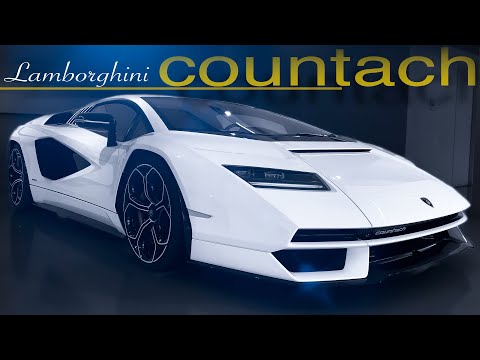 2023 Lamborghini Countach LPI 800-4, Limited-Series Hybrid Supercar. Cinematic exterior details.