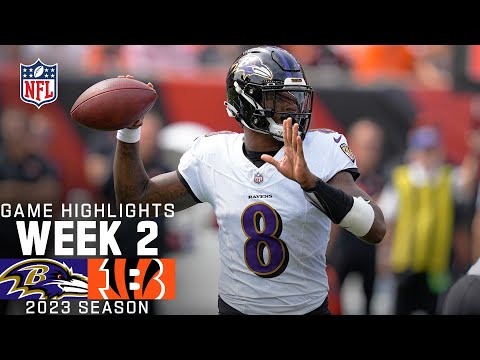 Baltimore Ravens vs. Cincinnati Bengals Game Highlights | NFL 2023 Week 2