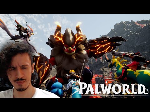 Youtuber de Pok&eacute;mon testando Palworld, o Pok&eacute;mon de tiro! [Early Access]